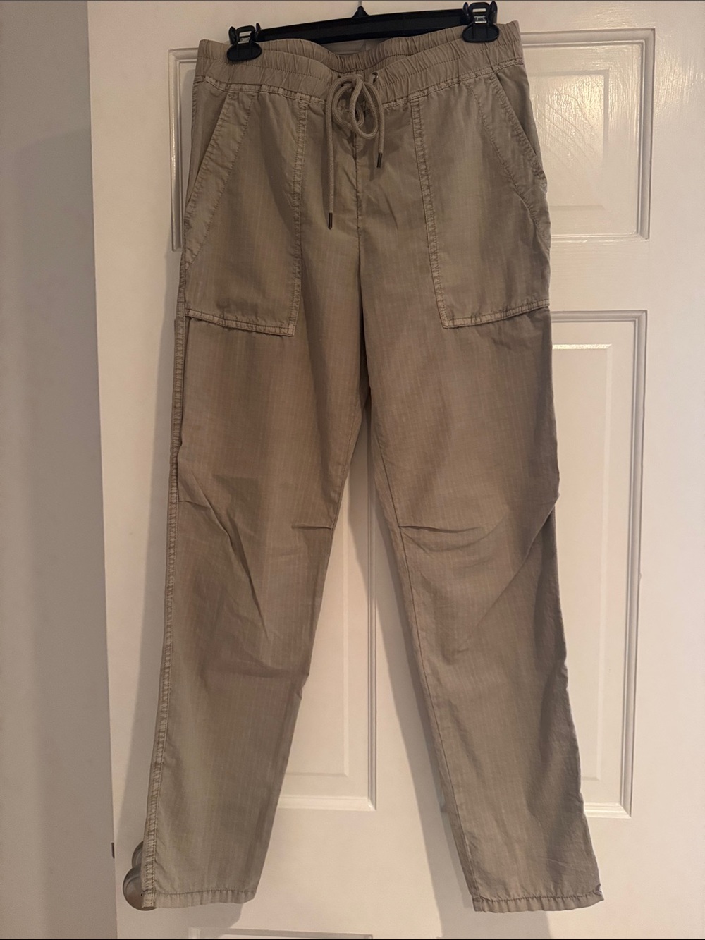 James Perse Women’s Casual Drawstring Pants - Khaki